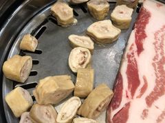 烤猪肉双拼-韩香福烤肉庄园(荣成店)