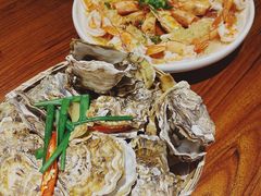 竹篮生蚝-全渔村小海鲜