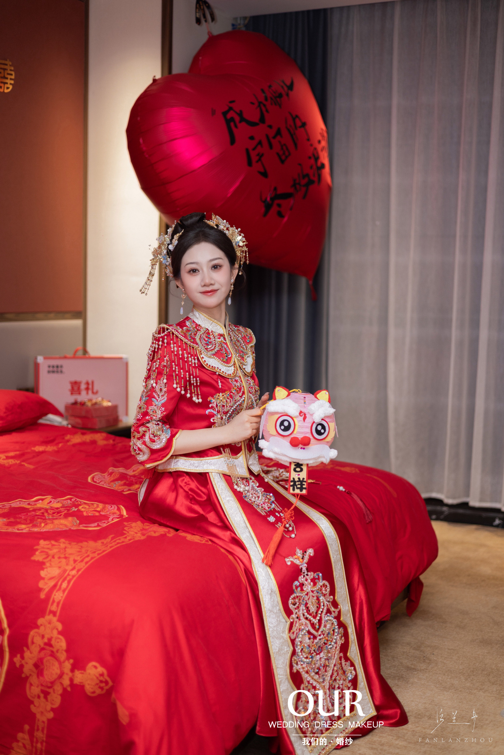 刚结婚的新娘
