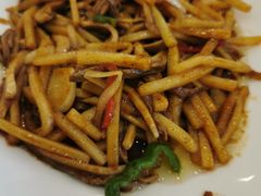 冬笋炒肚丝-怡园饭店-餐厅(四望亭店)