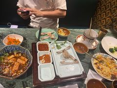 小份的手抓羊肉。-东方亚克西餐厅(西康路店)