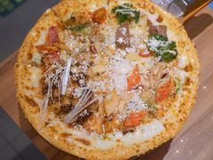 芝士雪花四合一披萨-必胜客(会展店)