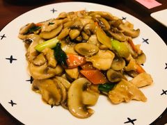 蘑菇滑鸡柳-上岛咖啡(四平路店)