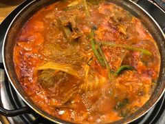 土豆排骨火锅-喇喇排骨火锅·传统韩式脊骨汤(望京西园总店)