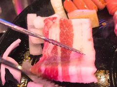 特厚刺猬五花肉-豚豚家돈돈가韩国锅盖烤肉(新北万达店)
