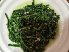 蒜蓉炒益肝菜-广州天河合景福朋喜来登酒店 · 聚味轩中餐厅