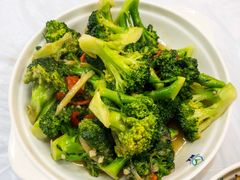 虾酱炒西兰花-陈根记大牌档
