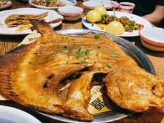 匠心烤多宝鱼-永红源啤酒·烧烤·海鲜·大排档(青特城店)
