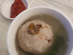 蟹粉狮子头-怡园饭店-餐厅(四望亭店)