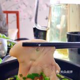 来兰亭 吃 大猪蹄子 