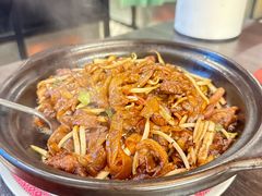 火焰干炒牛河-香港祥正飯店·正宗灣仔50年海鲜老字号