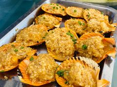 炭烤扇贝-覃记海鲜美食餐厅