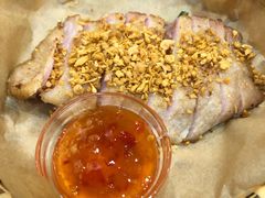 夜市炭火烤猪颈肉-曼谷食堂·泰国家庭料理(丹桂路店)