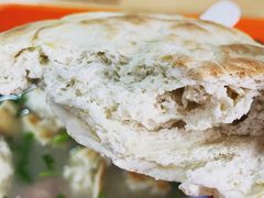 自制烧饼-宋老三苏肉羊肉汤老店