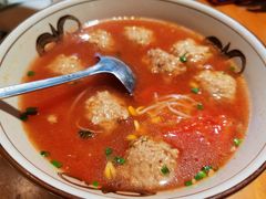 番茄豆芽圆子汤-永乐饭店