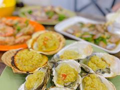 炭烧蒜蓉生蚝-贞姨美食·老字号海鲜大排档