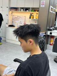 -M1山木造型国潮男士发型定制