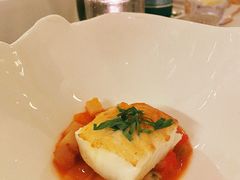 法国银鳕鱼配蛤蜊和炖煮番茄-Jean Georges