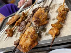 -宝记烧烤·碳锅羊肉·羊蝎子火锅·夜食社(文体路创始店)