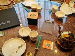 餐具摆设-老广酒楼(樱花店)