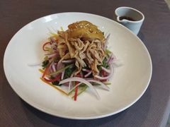 新老虎菜拌手撕鸡-北京泰富酒店-柏景轩中餐厅