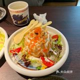 「爆浆炸弹土豆球」里面是一整个流心蛋