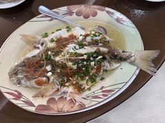咸泥虾蒸鲚鱼-腰记饭店(龙源路店)
