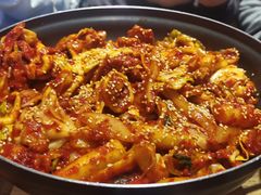 鱿鱼炒五花肉-乐园夜市场(五道口王庄路店)