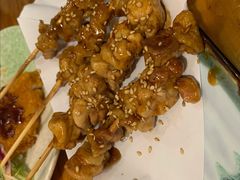 鸡肉串-百步拉面