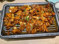 炉火烤五花肉-吕氏疙瘩汤·海鲜新鲁菜(凯德mall新都心店)
