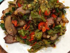 干莴苣炒腊肉-湖南湘菜馆(东湘缘二店)