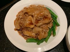 鲍汁姜葱叉烧捞面-8餐厅(新葡京酒店)