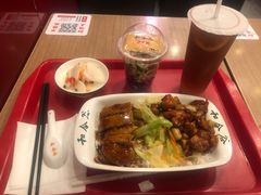 鸡丁鸡排双拼套餐-和合谷(长虹桥店)