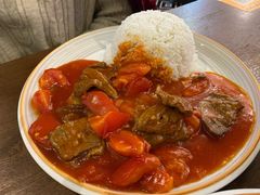 番茄牛肉饭-玥记茶餐厅(十字门华发商都一期绸带店)