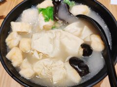 油豆腐百叶包粉丝汤-小杨生煎(龙阳广场店)