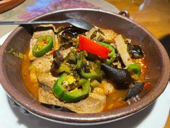 鲜椒黑豆豆腐-静颐茶馆·素食(龙华店)