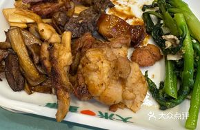 Chicken Cutlet with Stir-Fried Tomato and Eggs