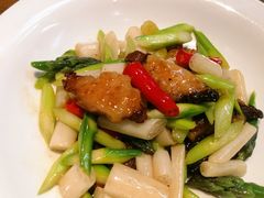 羊肚菌酿虾滑炒藕尖-榕意·川味之美(深业上城店)