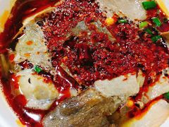 香辣牛肉粗粉-覃肥叔桂林米粉(粮道街店)