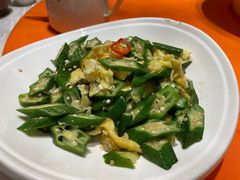 秋葵鸡蛋-巴依老爷新疆美食(常营店)