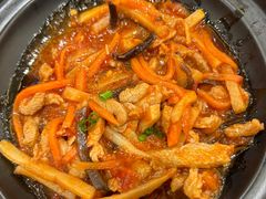 鱼香肉丝饭-老娘舅(杭州地铁凤起路站店)
