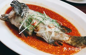 Steamed Sea Bass