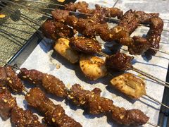 -特色油边心管烤串