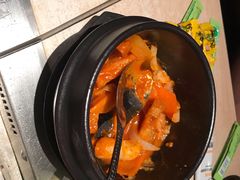 石锅芝士年糕-新石器烤肉(东川欧尚店)