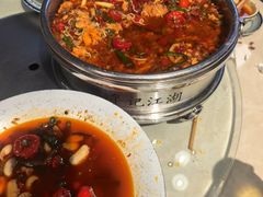 -牟记江湖重庆地标特色菜鱼蛋海鲜羊蝎子(巴南区黑金冠十多年好店)