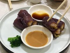 脆皮鲜虾紫米肠-潭江半岛酒店·西餐厅