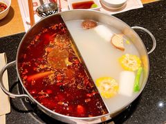 双拼鸳鸯锅-协成海鲜火锅(情侣路店)