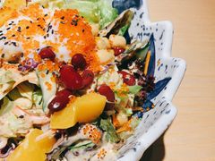 温泉蛋沙拉-吉屋烤肉(八宝街店)
