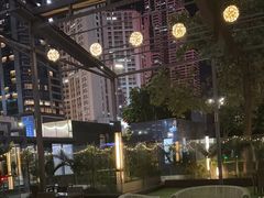 -深圳温德姆至尊酒店·大堂吧·户外花园