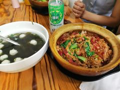 腊肠叉烧煲仔饭-壹煲口福煲仔饭(中山路店)